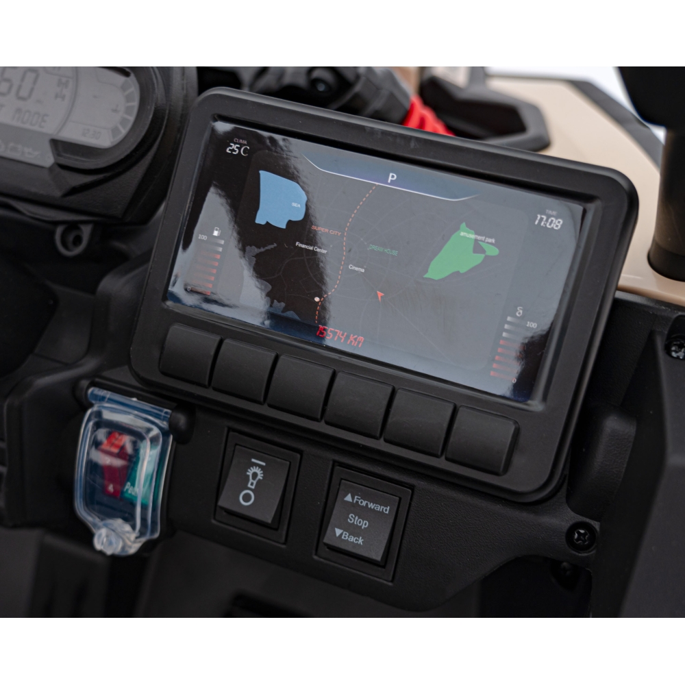Elektrinis Buggy ATV CAN-AM Maverick, Black-Elektromobiliai vaikams, Keturračiai ir bagiai-e-vaikas
