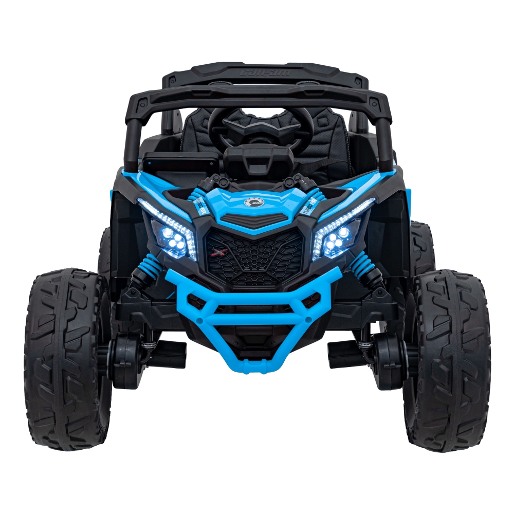 Elektrinis Buggy ATV CAN-AM Maverick, Blue-Elektromobiliai vaikams, Keturračiai ir bagiai-e-vaikas