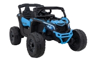 Elektrinis Buggy ATV CAN-AM Maverick, Blue-Elektromobiliai vaikams, Keturračiai ir bagiai-e-vaikas