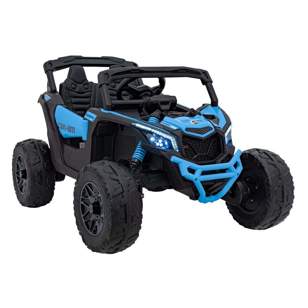 Elektrinis Buggy ATV CAN-AM Maverick, Blue-Elektromobiliai vaikams, Keturračiai ir bagiai-e-vaikas