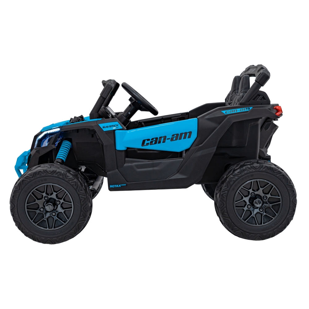 Elektrinis Buggy ATV CAN-AM Maverick, Blue-Elektromobiliai vaikams, Keturračiai ir bagiai-e-vaikas