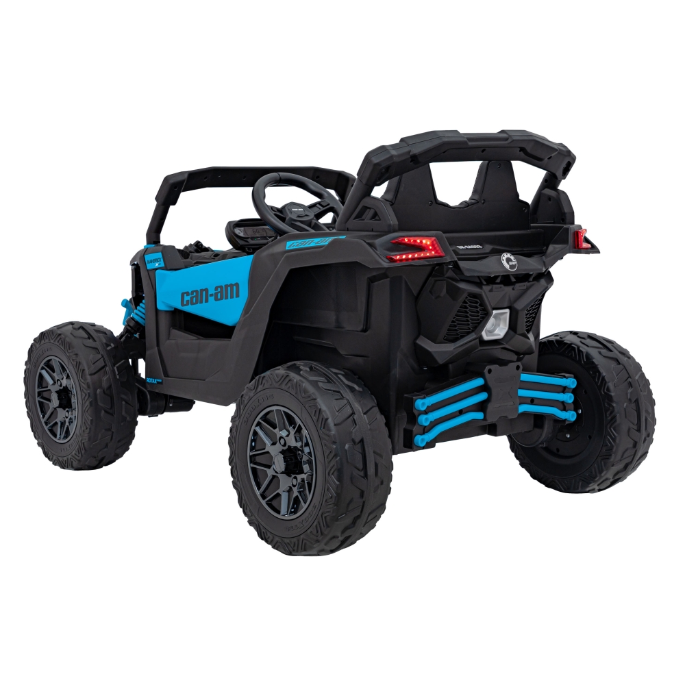 Elektrinis Buggy ATV CAN-AM Maverick, Blue-Elektromobiliai vaikams, Keturračiai ir bagiai-e-vaikas