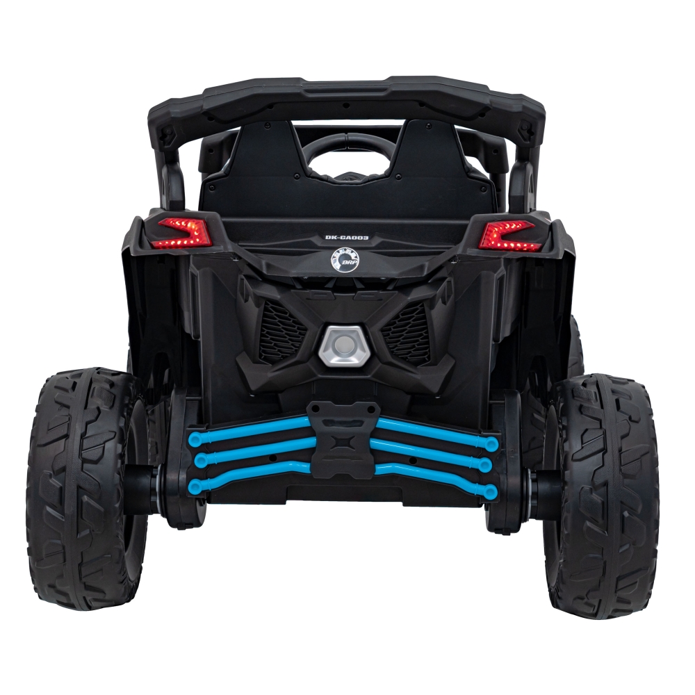 Elektrinis Buggy ATV CAN-AM Maverick, Blue-Elektromobiliai vaikams, Keturračiai ir bagiai-e-vaikas