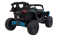Elektrinis Buggy ATV CAN-AM Maverick, Blue-Elektromobiliai vaikams, Keturračiai ir bagiai-e-vaikas