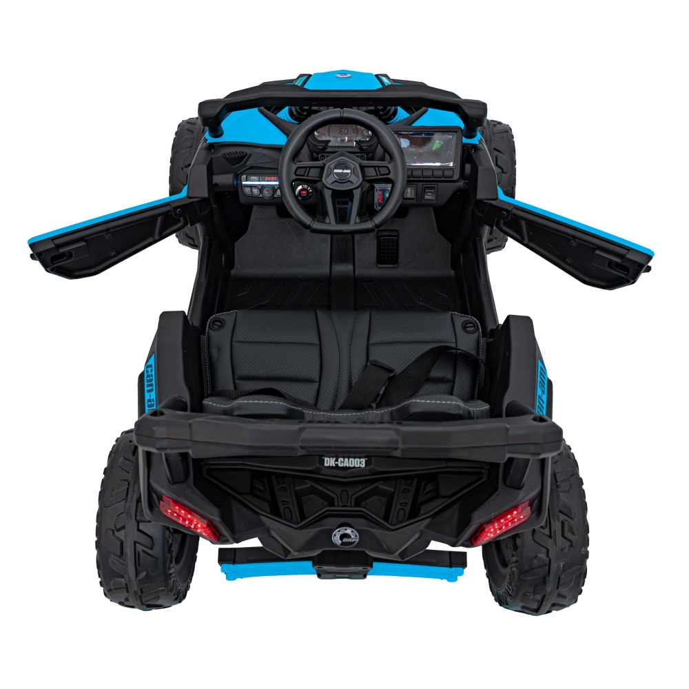 Elektrinis Buggy ATV CAN-AM Maverick, Blue-Elektromobiliai vaikams, Keturračiai ir bagiai-e-vaikas