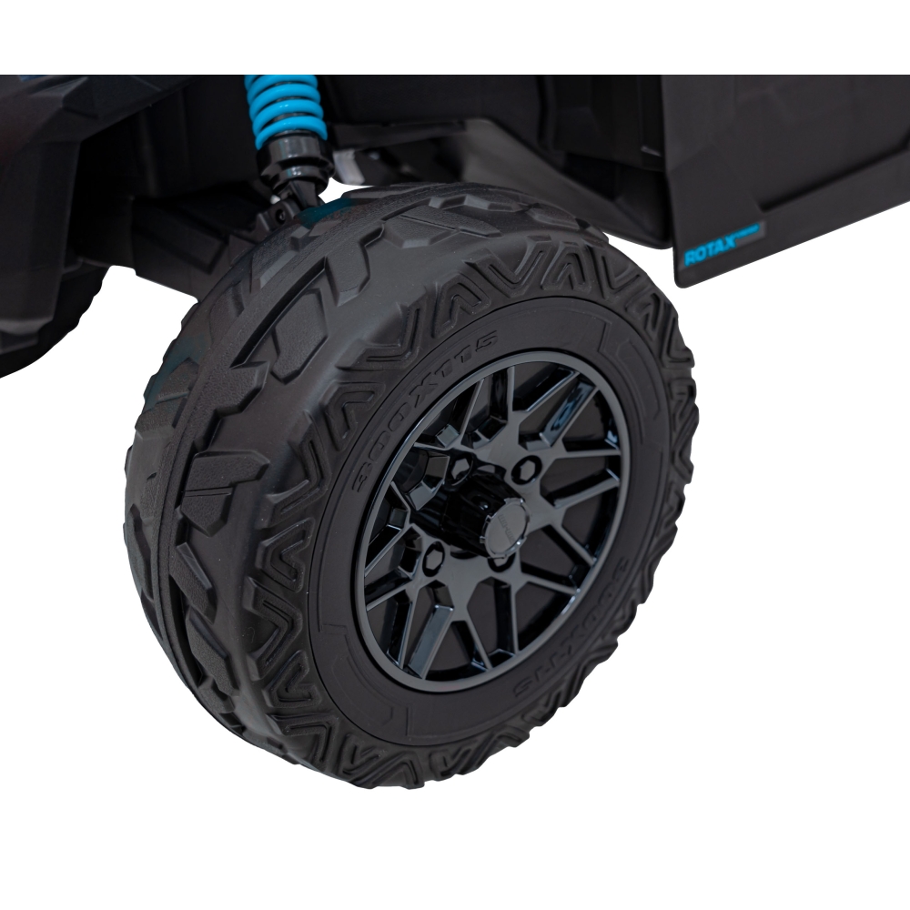 Elektrinis Buggy ATV CAN-AM Maverick, Blue-Elektromobiliai vaikams, Keturračiai ir bagiai-e-vaikas