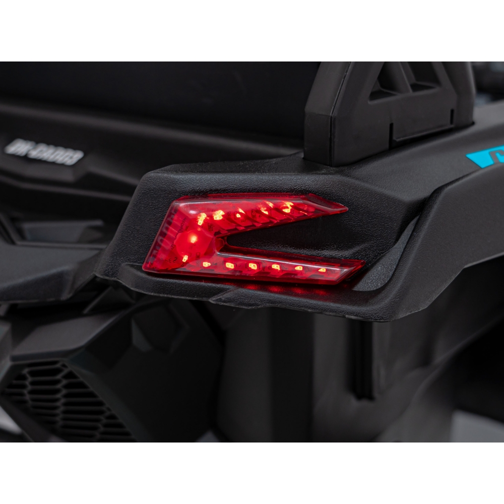 Elektrinis Buggy ATV CAN-AM Maverick, Blue-Elektromobiliai vaikams, Keturračiai ir bagiai-e-vaikas