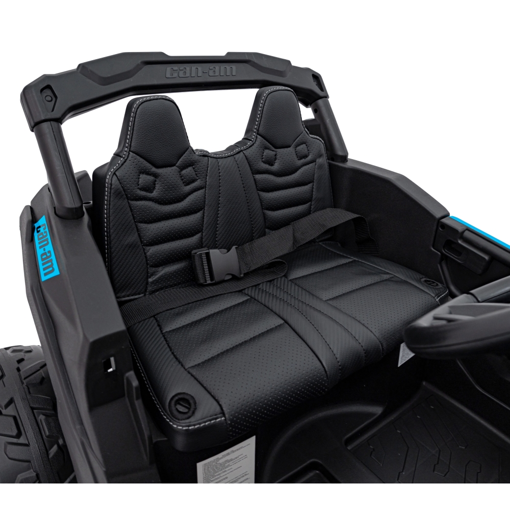 Elektrinis Buggy ATV CAN-AM Maverick, Blue-Elektromobiliai vaikams, Keturračiai ir bagiai-e-vaikas