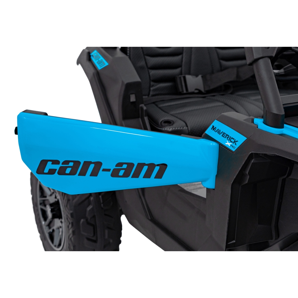 Elektrinis Buggy ATV CAN-AM Maverick, Blue-Elektromobiliai vaikams, Keturračiai ir bagiai-e-vaikas