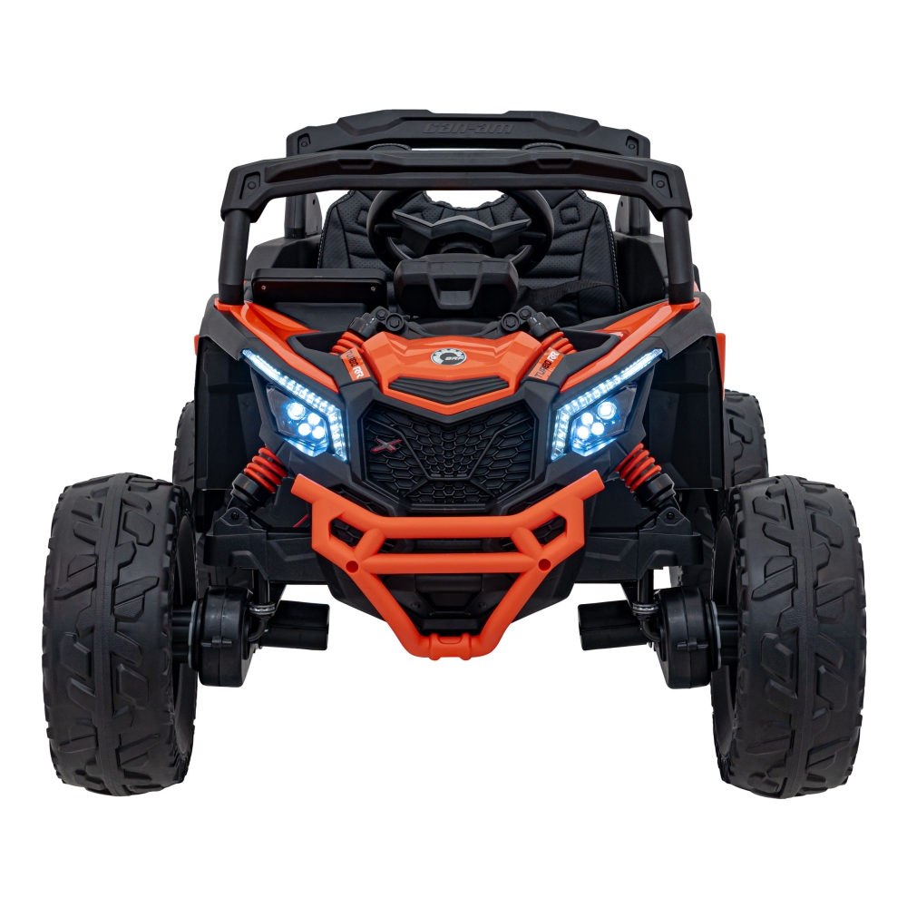 Elektrinis Buggy ATV CAN-AM Maverick, Orange-Elektromobiliai vaikams, Keturračiai ir bagiai-e-vaikas