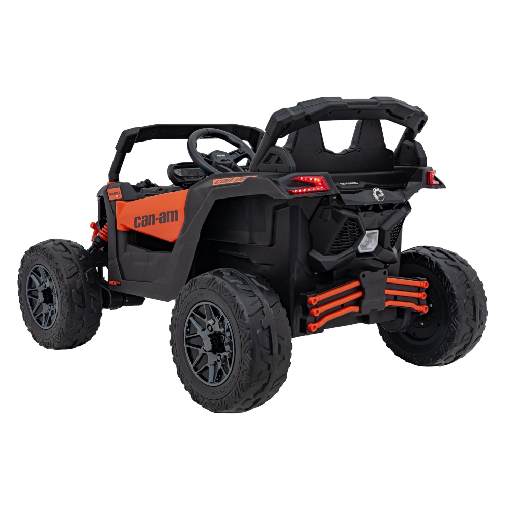 Elektrinis Buggy ATV CAN-AM Maverick, Orange-Elektromobiliai vaikams, Keturračiai ir bagiai-e-vaikas