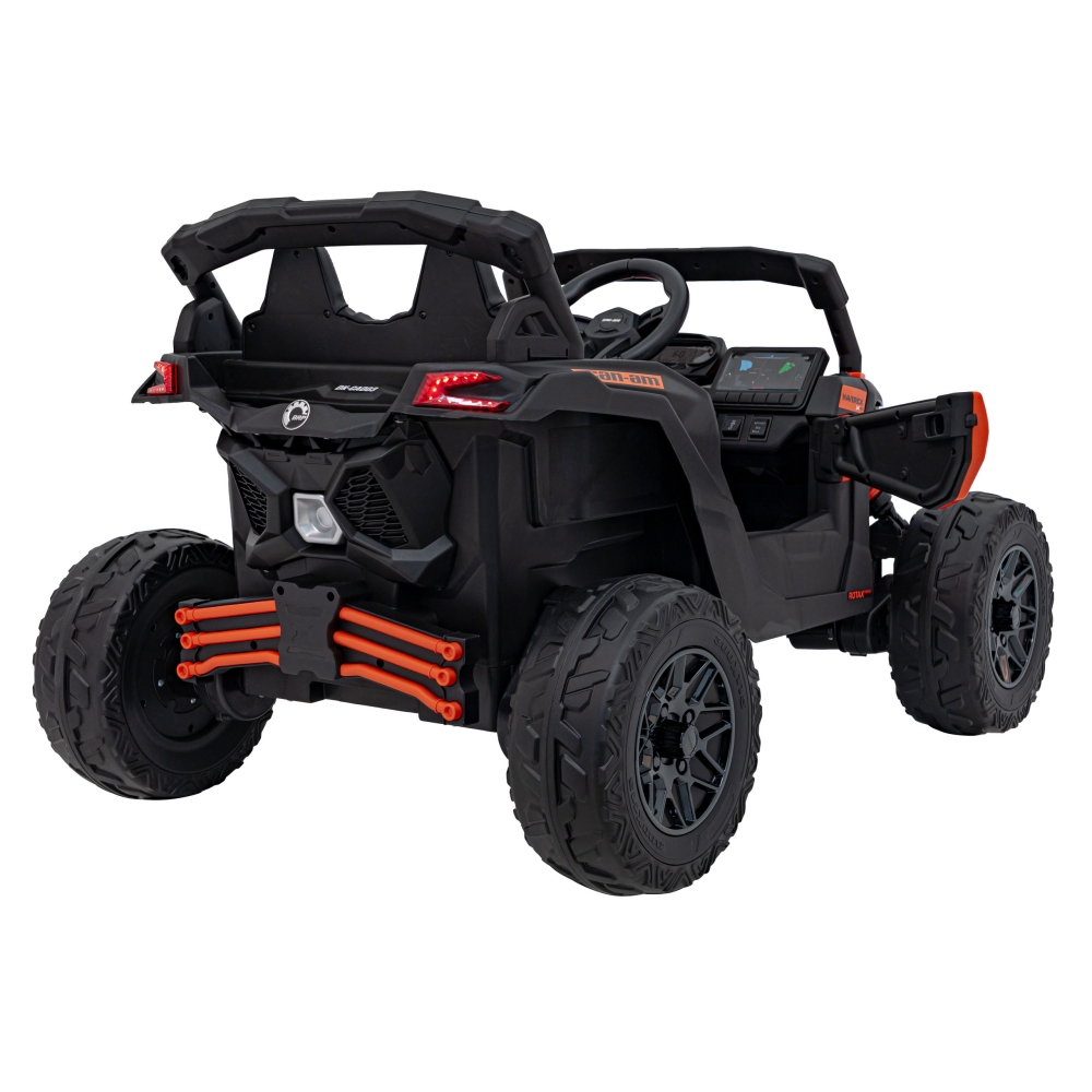 Elektrinis Buggy ATV CAN-AM Maverick, Orange-Elektromobiliai vaikams, Keturračiai ir bagiai-e-vaikas