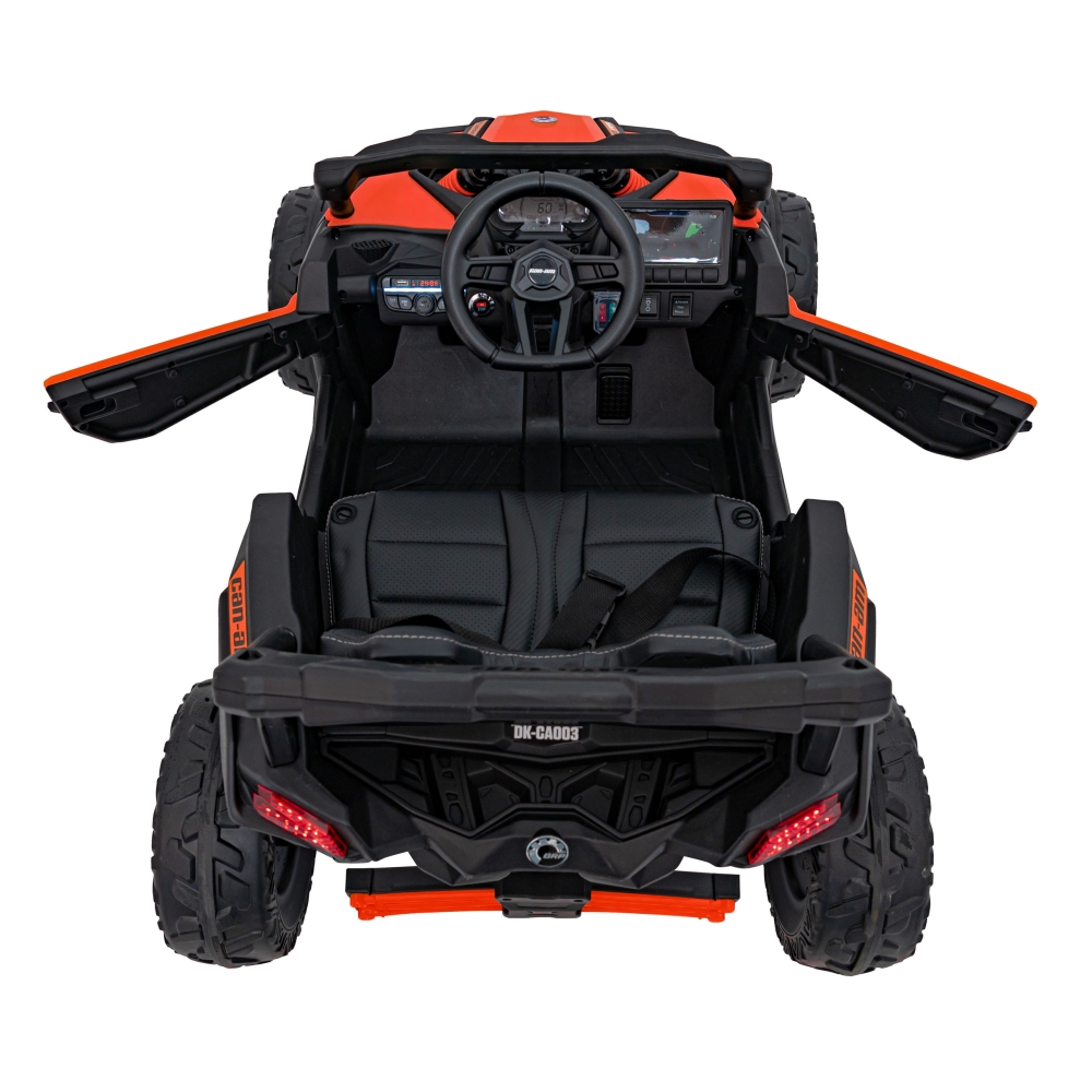 Elektrinis Buggy ATV CAN-AM Maverick, Orange-Elektromobiliai vaikams, Keturračiai ir bagiai-e-vaikas
