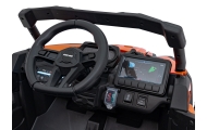Elektrinis Buggy ATV CAN-AM Maverick, Orange-Elektromobiliai vaikams, Keturračiai ir bagiai-e-vaikas