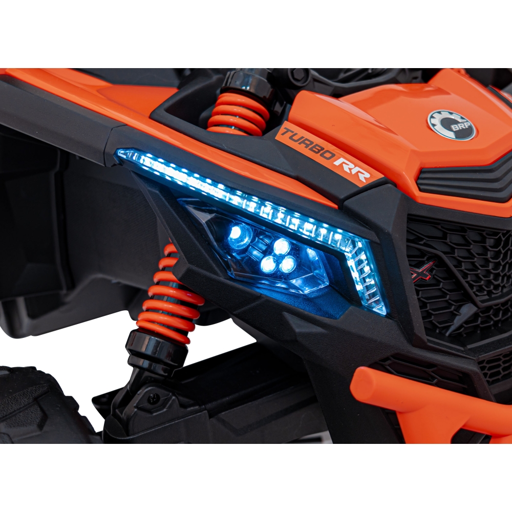 Elektrinis Buggy ATV CAN-AM Maverick, Orange-Elektromobiliai vaikams, Keturračiai ir bagiai-e-vaikas