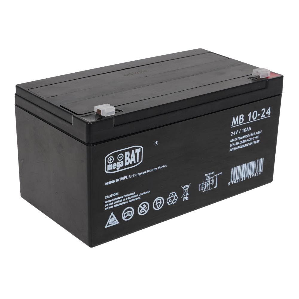 24 V/10 Ah gelio akumuliatorius, skirtas vaikų elektrinėms transporto priemonėms. Atsarginė dalis