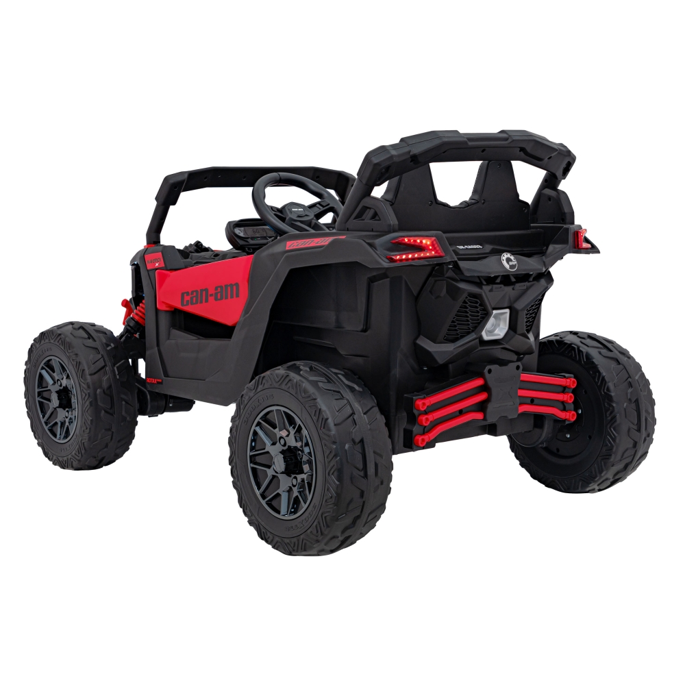 Elektrinis Buggy ATV CAN-AM Maverick, Red-Elektromobiliai vaikams, Keturračiai ir bagiai-e-vaikas