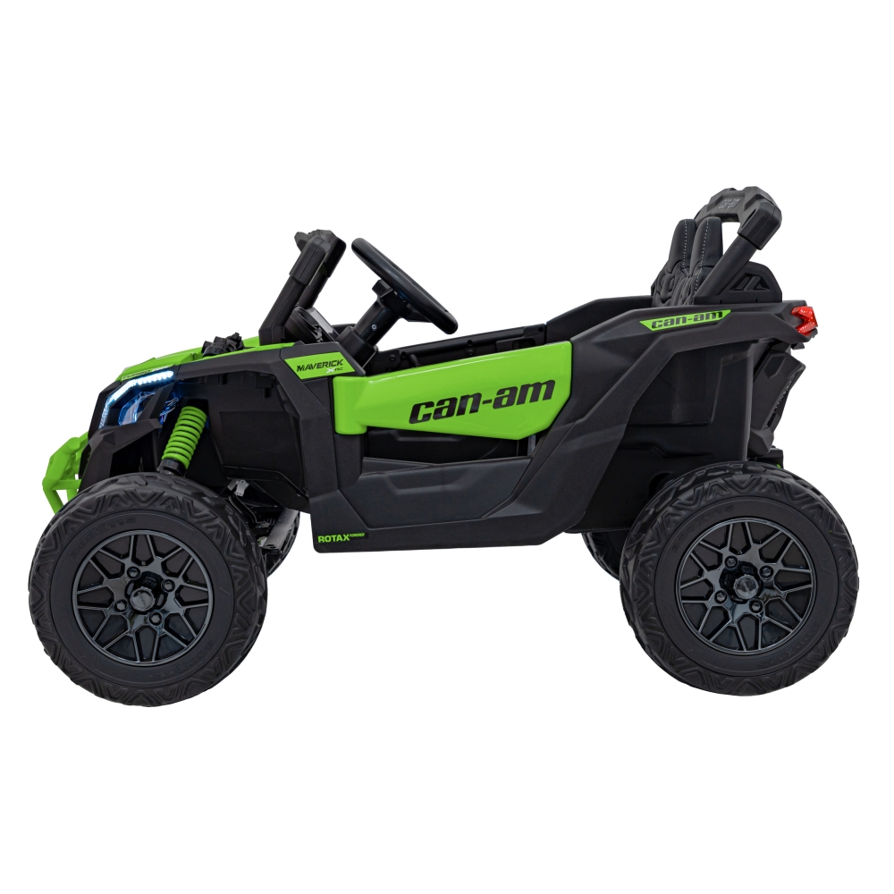 Elektrinis Buggy ATV CAN-AM Maverick, Green-Elektromobiliai vaikams, Keturračiai ir bagiai-e-vaikas