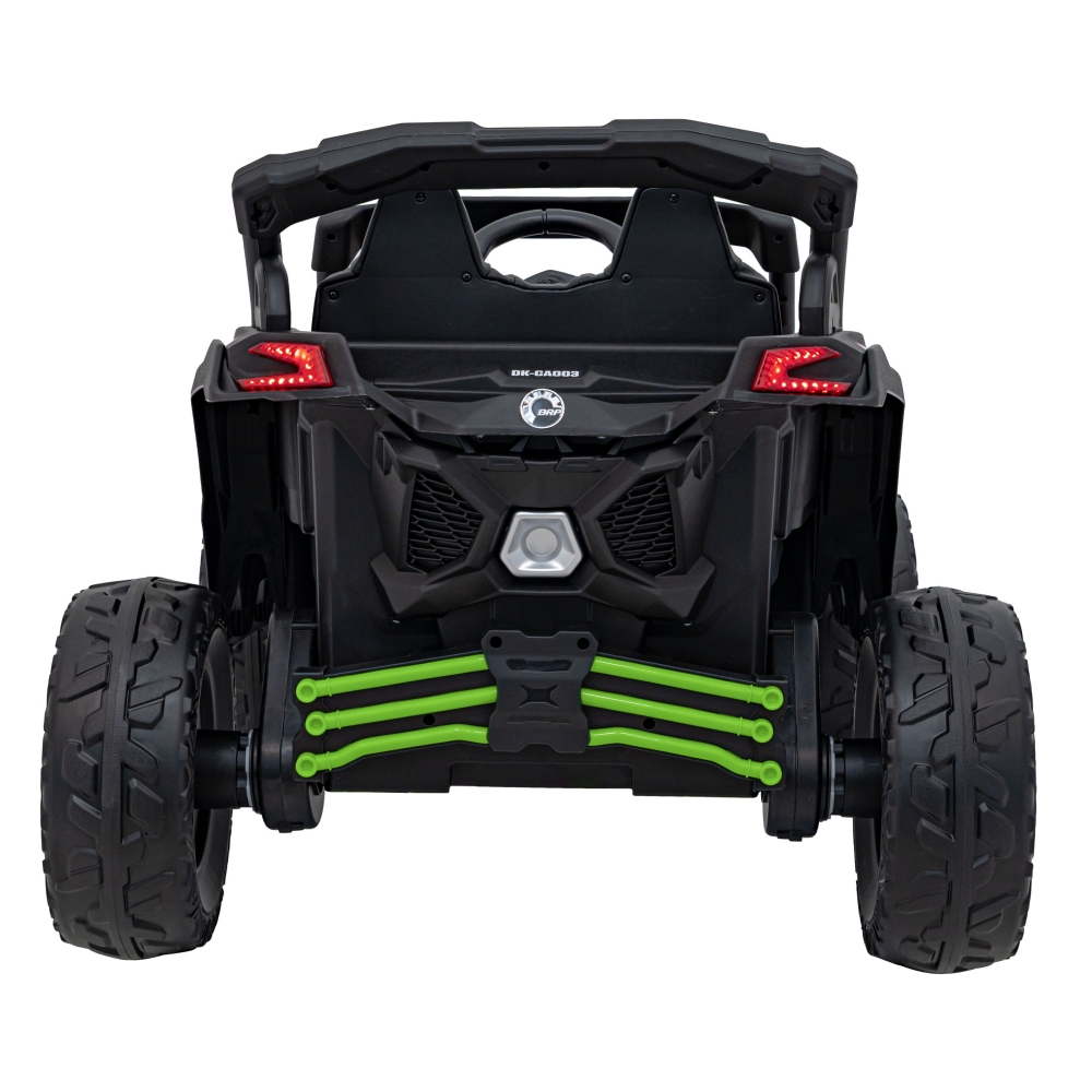 Elektrinis Buggy ATV CAN-AM Maverick, Green-Elektromobiliai vaikams, Keturračiai ir bagiai-e-vaikas