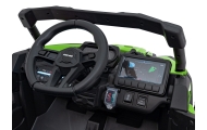 Elektrinis Buggy ATV CAN-AM Maverick, Green-Elektromobiliai vaikams, Keturračiai ir bagiai-e-vaikas