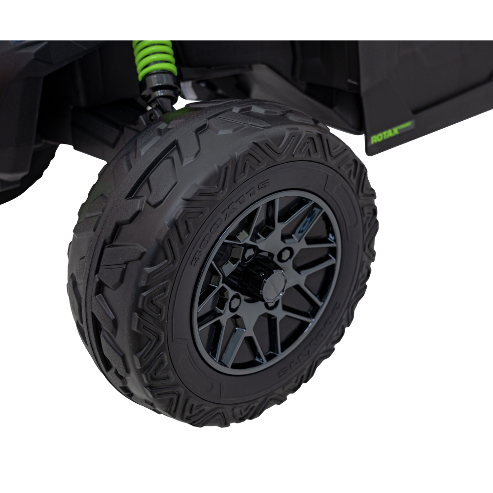 Elektrinis Buggy ATV CAN-AM Maverick, Green-Elektromobiliai vaikams, Keturračiai ir bagiai-e-vaikas