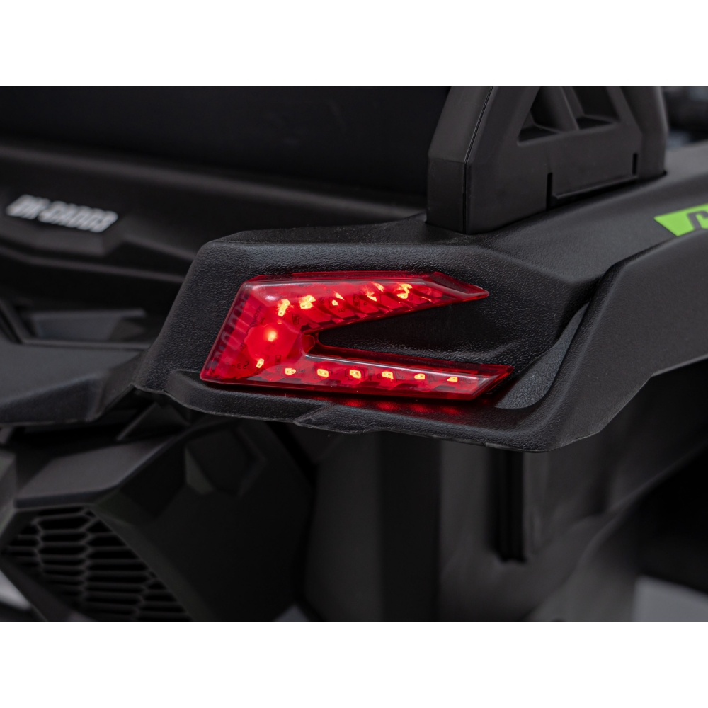 Elektrinis Buggy ATV CAN-AM Maverick, Green-Elektromobiliai vaikams, Keturračiai ir bagiai-e-vaikas