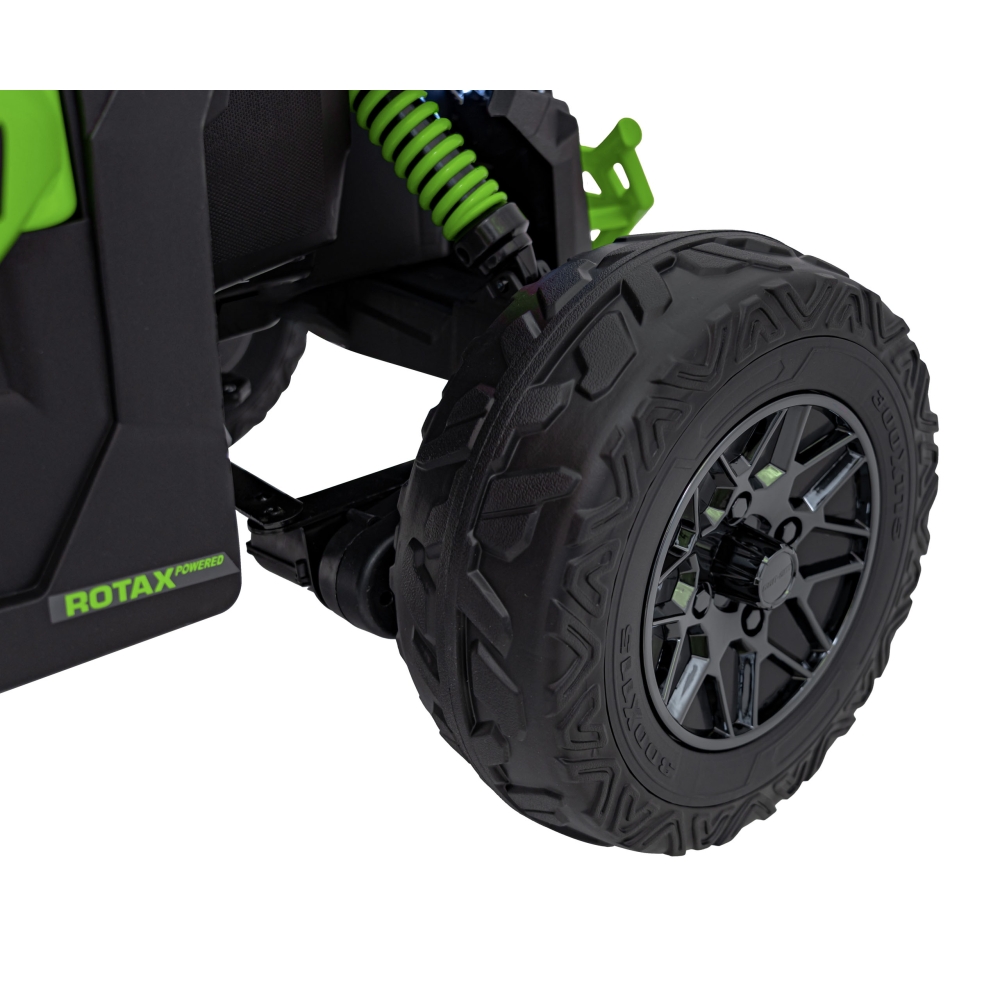 Elektrinis Buggy ATV CAN-AM Maverick, Green-Elektromobiliai vaikams, Keturračiai ir bagiai-e-vaikas