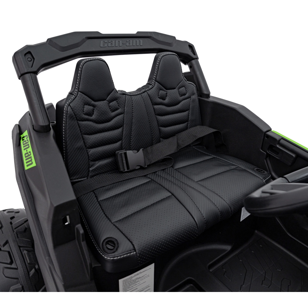 Elektrinis Buggy ATV CAN-AM Maverick, Green-Elektromobiliai vaikams, Keturračiai ir bagiai-e-vaikas