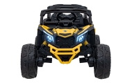 Elektrinis Buggy ATV CAN-AM Maverick, Yellow-Elektromobiliai vaikams, Keturračiai ir bagiai-e-vaikas