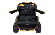 Elektrinis Buggy ATV CAN-AM Maverick, Yellow-Elektromobiliai vaikams, Keturračiai ir bagiai-e-vaikas