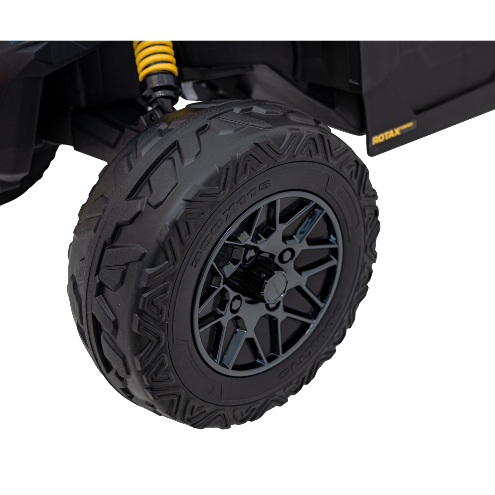 Elektrinis Buggy ATV CAN-AM Maverick, Yellow-Elektromobiliai vaikams, Keturračiai ir bagiai-e-vaikas