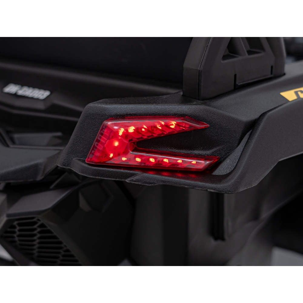 Elektrinis Buggy ATV CAN-AM Maverick, Yellow-Elektromobiliai vaikams, Keturračiai ir bagiai-e-vaikas