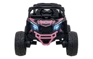 Elektrinis Buggy ATV CAN-AM Maverick, Pink-Elektromobiliai vaikams, Keturračiai ir bagiai-e-vaikas