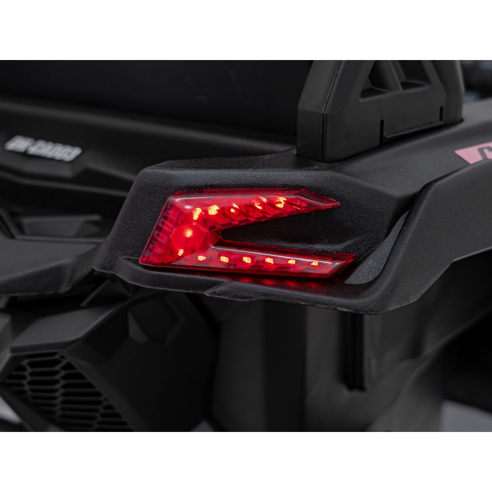 Elektrinis Buggy ATV CAN-AM Maverick, Pink-Elektromobiliai vaikams, Keturračiai ir bagiai-e-vaikas