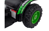 Koparka Traktor na akumulator dla dzieci Zielony + Ruchome Ramię Łyżka + Pilot + Wolny Start + Radio FM + LED
