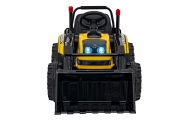 Koparka Traktor na akumulator dla dzieci Żółty + Ruchome Ramię Łyżka + Pilot + Wolny Start + Radio FM + LED