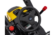 Elektrinis traktorius - ekskavatorius, Yellow-Elektromobiliai vaikams, Traktoriai-e-vaikas