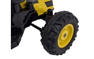 Koparka Traktor na akumulator dla dzieci Żółty + Ruchome Ramię Łyżka + Pilot + Wolny Start + Radio FM + LED