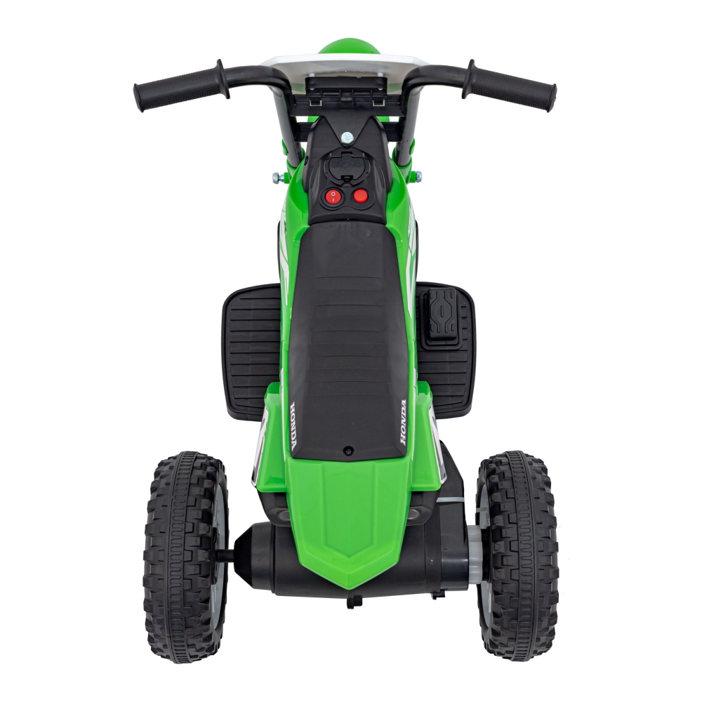 Elektrinis motociklas Honda Cross CRF 450R, Green-Elektromobiliai vaikams, Motociklai-e-vaikas