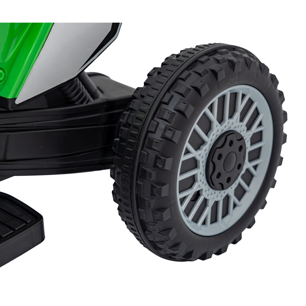 Elektrinis motociklas Honda Cross CRF 450R, Green-Elektromobiliai vaikams, Motociklai-e-vaikas