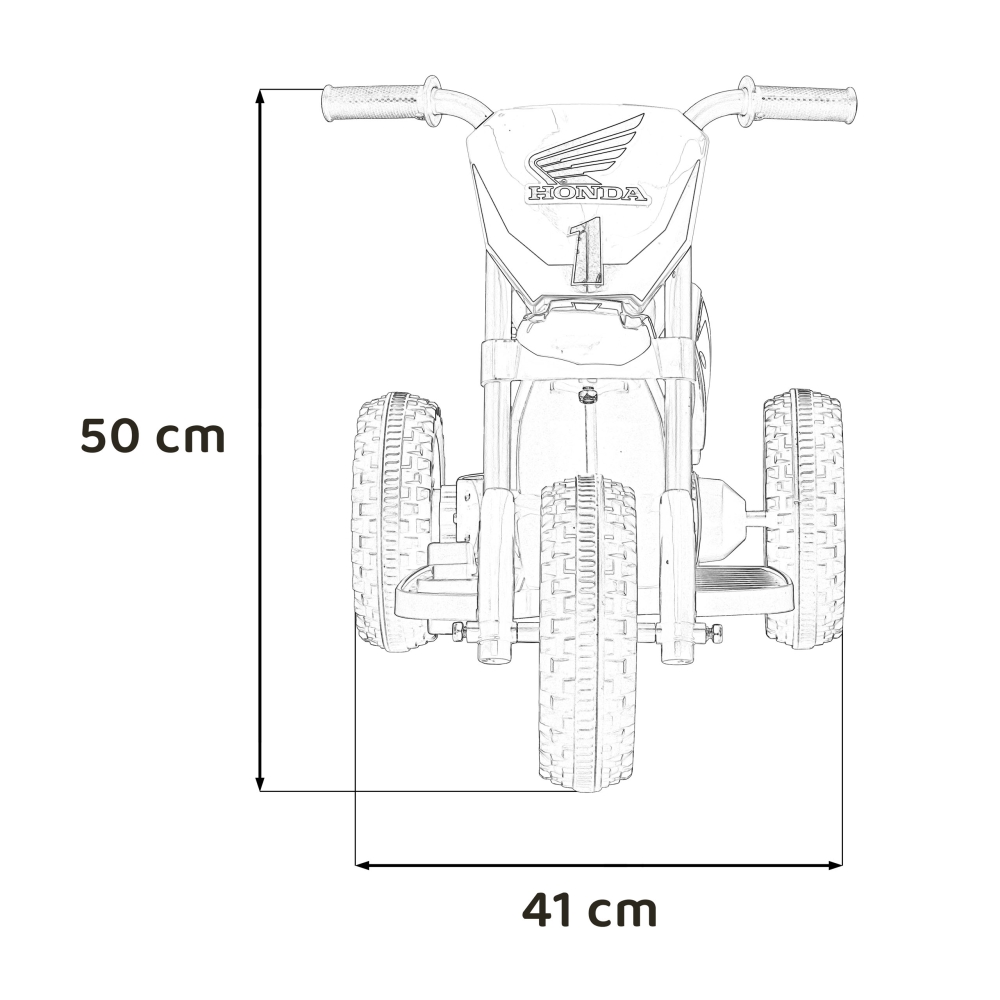 Elektrinis motociklas Honda Cross CRF 450R, Green-Elektromobiliai vaikams, Motociklai-e-vaikas