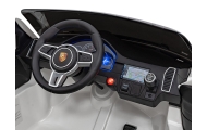 Elektromobilis Porsche Cayenne S, lakuotas baltas-Elektromobiliai vaikams, Visureigiai-e-vaikas