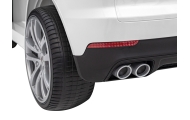 Elektromobilis Porsche Cayenne S, lakuotas baltas-Elektromobiliai vaikams, Visureigiai-e-vaikas