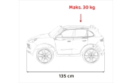 Elektromobilis Porsche Cayenne S, lakuotas baltas-Elektromobiliai vaikams, Visureigiai-e-vaikas