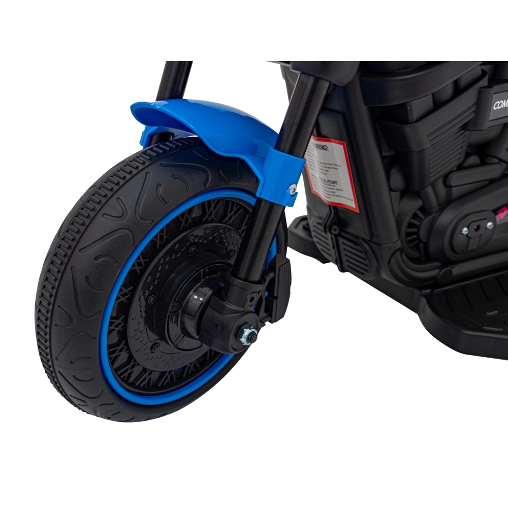 Elektrinis motociklas Chopper FASTER, Blue-Elektromobiliai vaikams, Motociklai-e-vaikas