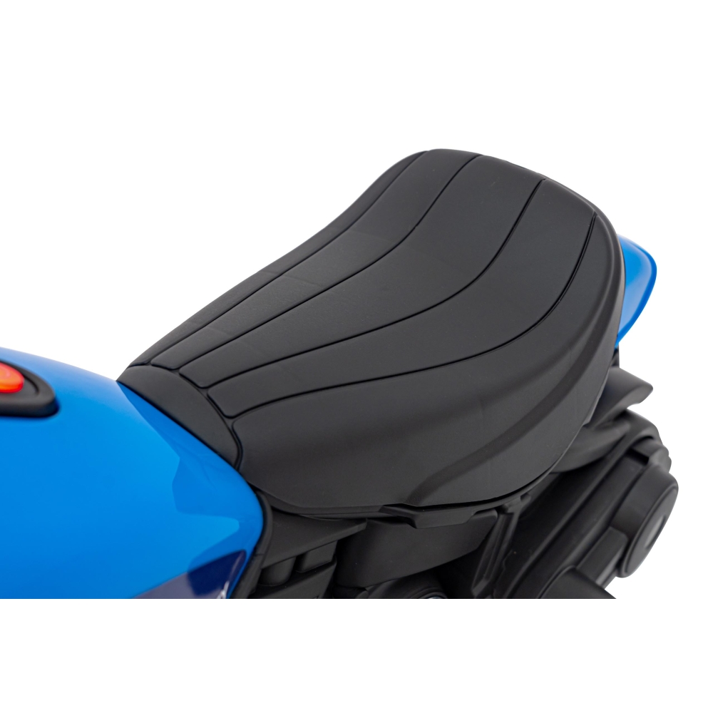Elektrinis motociklas Chopper FASTER, Blue-Elektromobiliai vaikams, Motociklai-e-vaikas