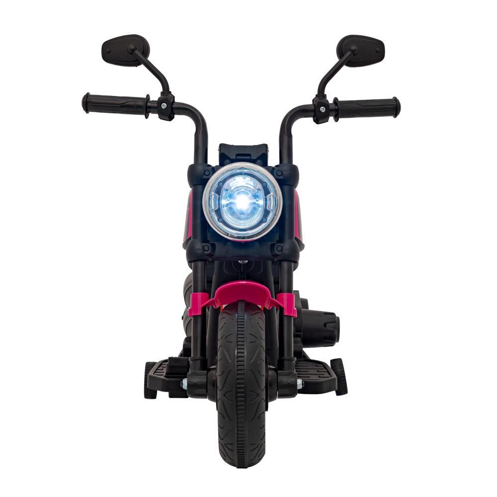 Elektrinis motociklas Chopper FASTER, Pink-Elektromobiliai vaikams, Motociklai-e-vaikas