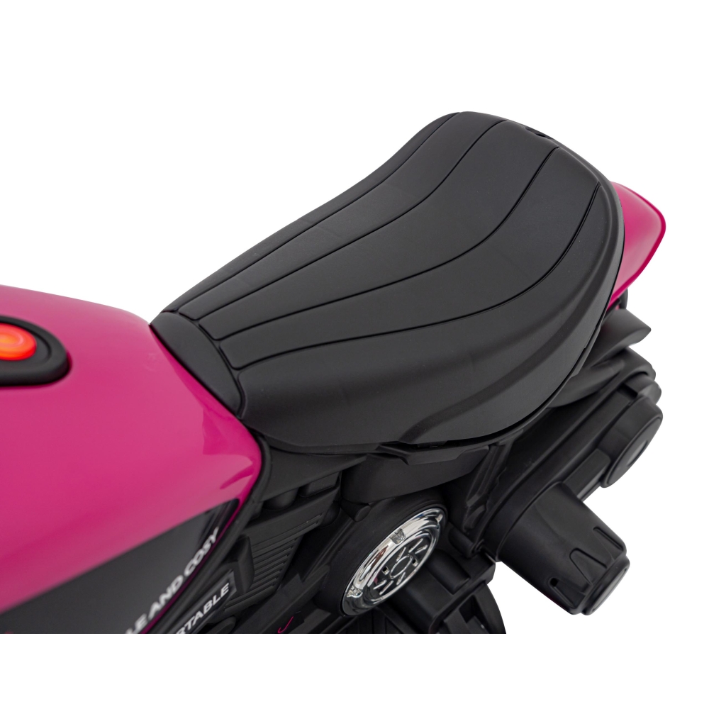 Elektrinis motociklas Chopper FASTER, Pink-Elektromobiliai vaikams, Motociklai-e-vaikas