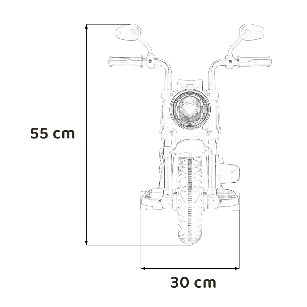 Elektrinis motociklas Chopper FASTER, Pink-Elektromobiliai vaikams, Motociklai-e-vaikas