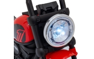 Elektrinis motociklas Chopper FASTER, Red-Elektromobiliai vaikams, Motociklai-e-vaikas